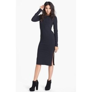 NWOT Leith Black Bodycon Dress XS